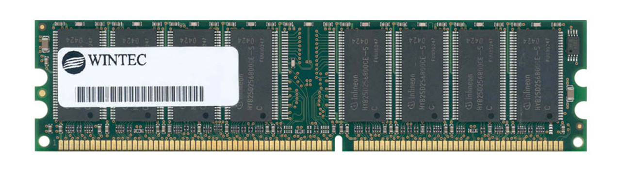 35135587AA Wintec 256MB PC2100 DDR-266MHz non-ECC Unbuffered CL2.5 184-Pin DIMM 2.5V Memory Module