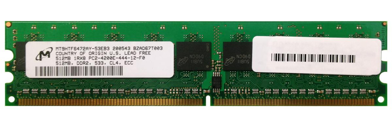 355951-051-AA Memory Upgrades 512MB PC2-4200 DDR2-533MHz ECC Unbuffered CL4 240-Pin DIMM Memory Module