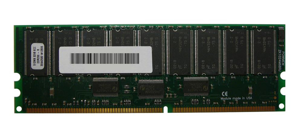 35942582 Wintec 512MB PC2100 DDR-266MHz Registered ECC CL2.5 184-Pin DIMM 2.5V Memory Module