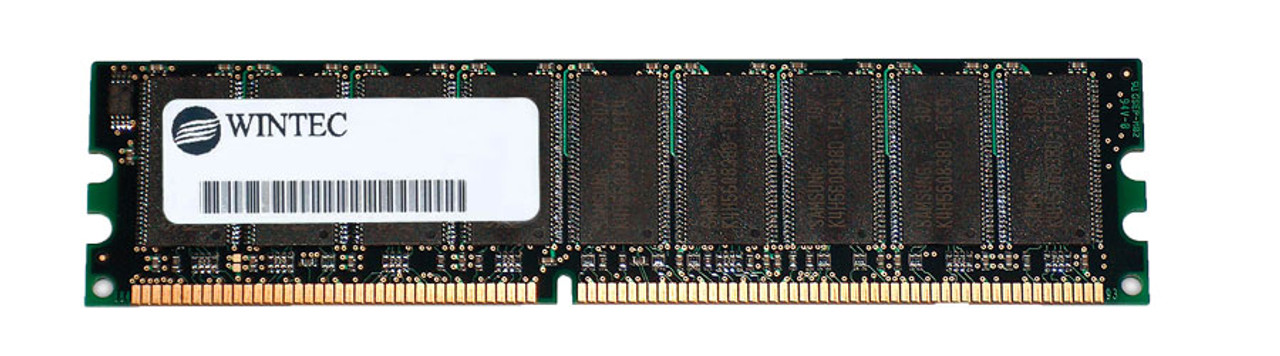 35942583-L Wintec 512MB PC2100 DDR-266MHz Registered ECC CL2.5 184-Pin DIMM 2.5V Memory Module