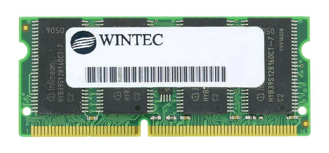 36510014 Wintec 256MB SDRAM PC100 100MHz non-ECC Unbuffered 144-Pin SoDimm Memory Module for Apple iMac 333MHz