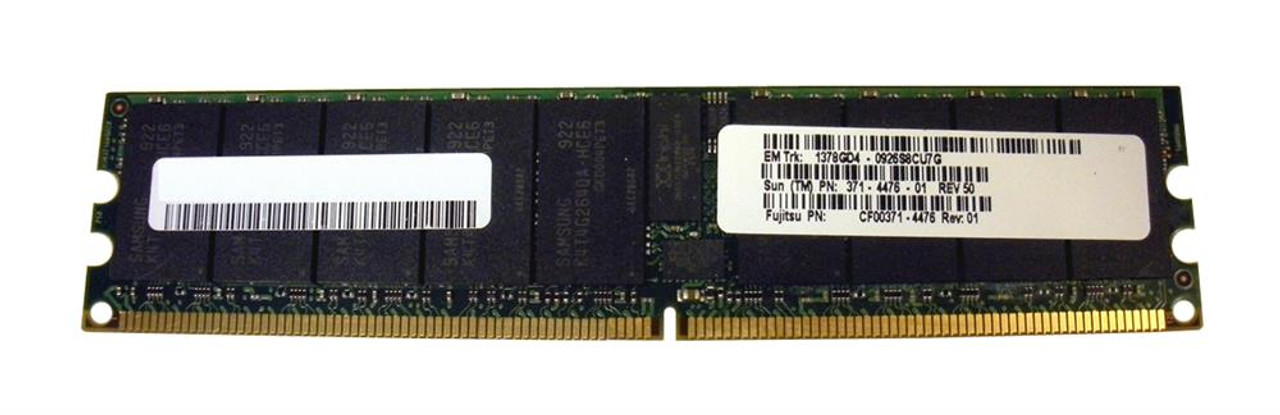 371-4476-01 Sun 8GB PC2-5300 DDR2-667MHz ECC Registered CL5 240-Pin DIMM Dual Rank Memory Module