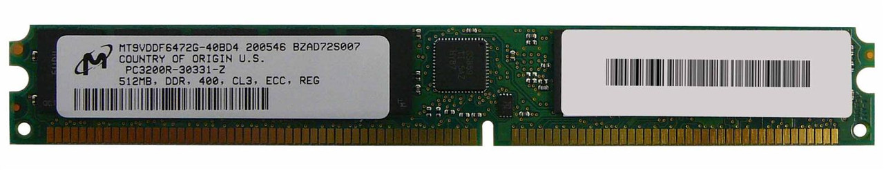 373028-051-AA Memory Upgrades 512MB PC3200 DDR-400MHz ECC Registered CL3 184-Pin DIMM Memory Module for HP ProLiant Servers