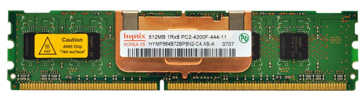 39923284CAA Memory Upgrades 512MB PC2-4200 DDR2-533MHz ECC Fully Buffered CL4 240-Pin DIMM Single Rank Memory Module