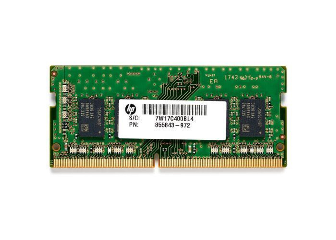 3TK88AA= HP 8GB PC4-21300 DDR4-2666MHz non-ECC Unbuffered CL19 260-Pin SoDimm 1.2V Single Rank Memory Module