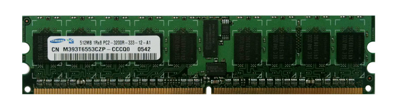 41Y2798-PE Edge Memory 512MB PC2-3200 DDR2-400MHz ECC Registered CL3 240-Pin DIMM Single Rank Memory Module