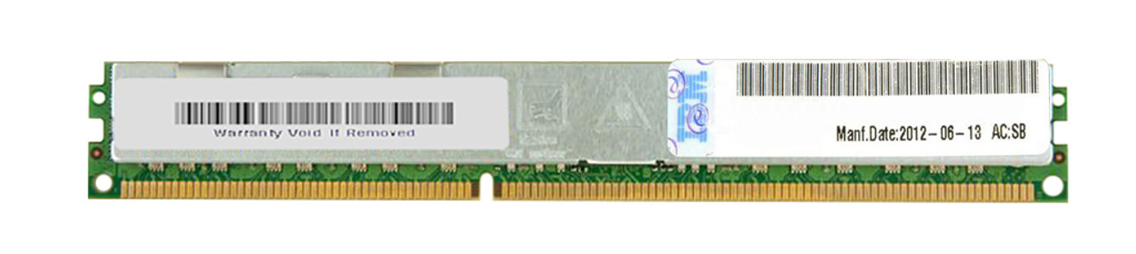 46W0704 IBM 8GB PC3-14900 DDR3-1866MHz ECC Registered CL13 240-Pin DIMM Very Low Profile (VLP) Dual Rank Memory Module
