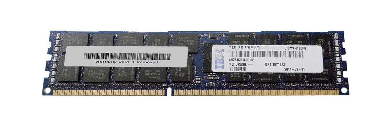 49Y1563-TM Total Micro 16GB PC3-10600 DDR3-1333MHz ECC Registered CL9 240-Pin DIMM 1.35V Low Voltage Dual Rank Memory Module