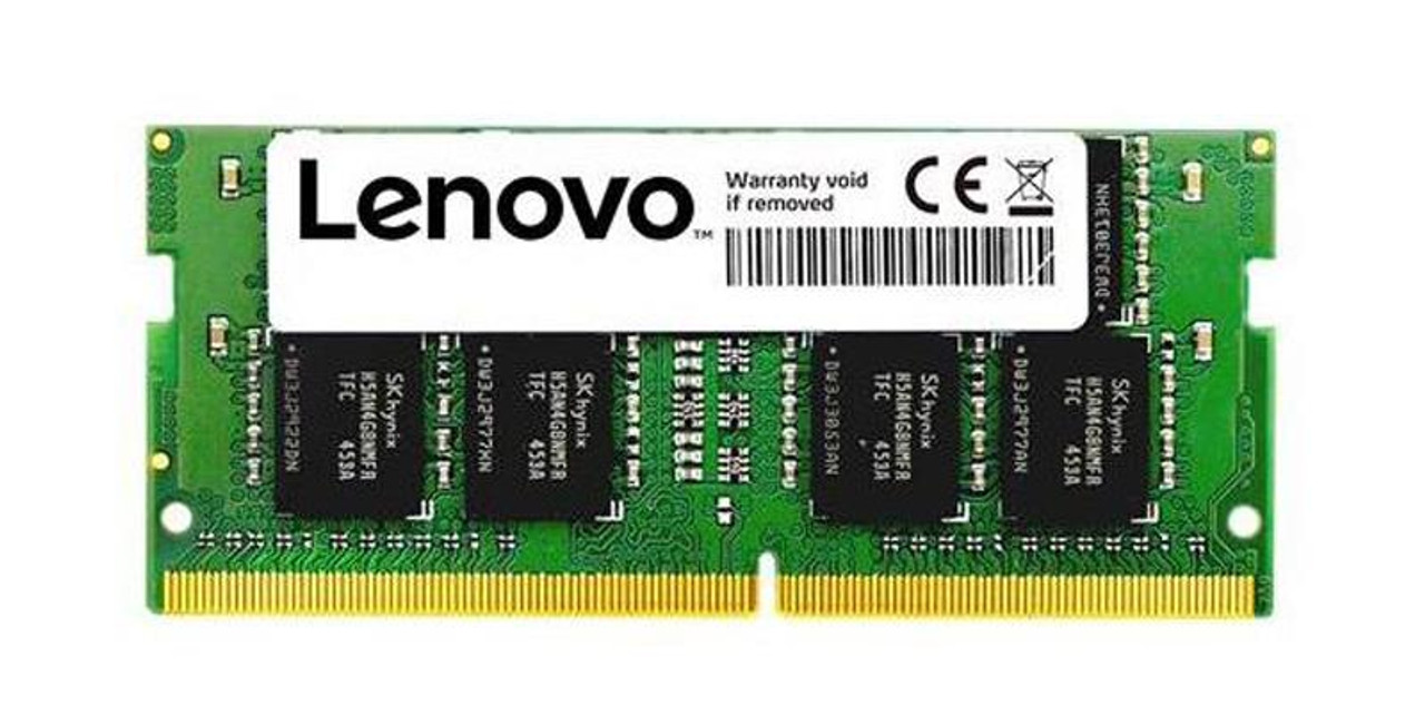 4X70J67438-A1 Lenovo 16GB PC4-17000 DDR4-2133MHz ECC Unbuffered CL15 260-Pin SoDimm 1.2V Dual Rank Memory Module