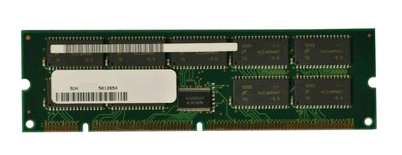 501-2654-96 Sun 128MB FastPage ECC Buffered 60ns 168-Pin DIMM Memory Module