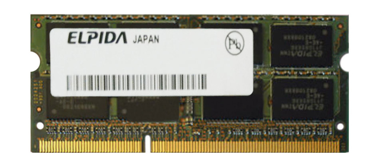 512-PC5300-200-PIN-E Elpida 512MB PC2-5300 DDR2-667MHz non-ECC Unbuffered CL5 200-Pin SoDimm Single Rank Memory Module