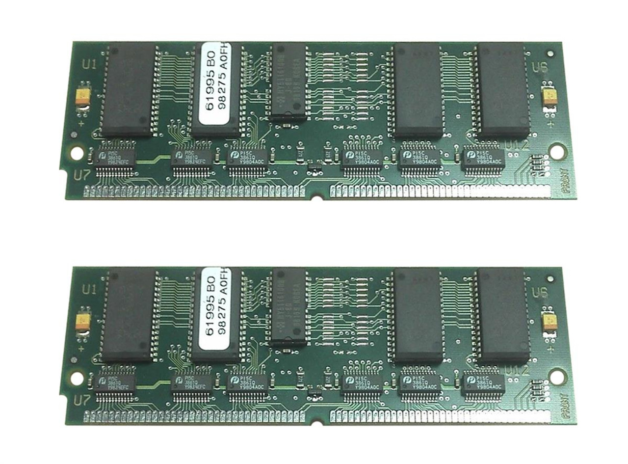 61995 Dataram 128MB Kit (2 X 64MB) 72-Pin SIMM Memory