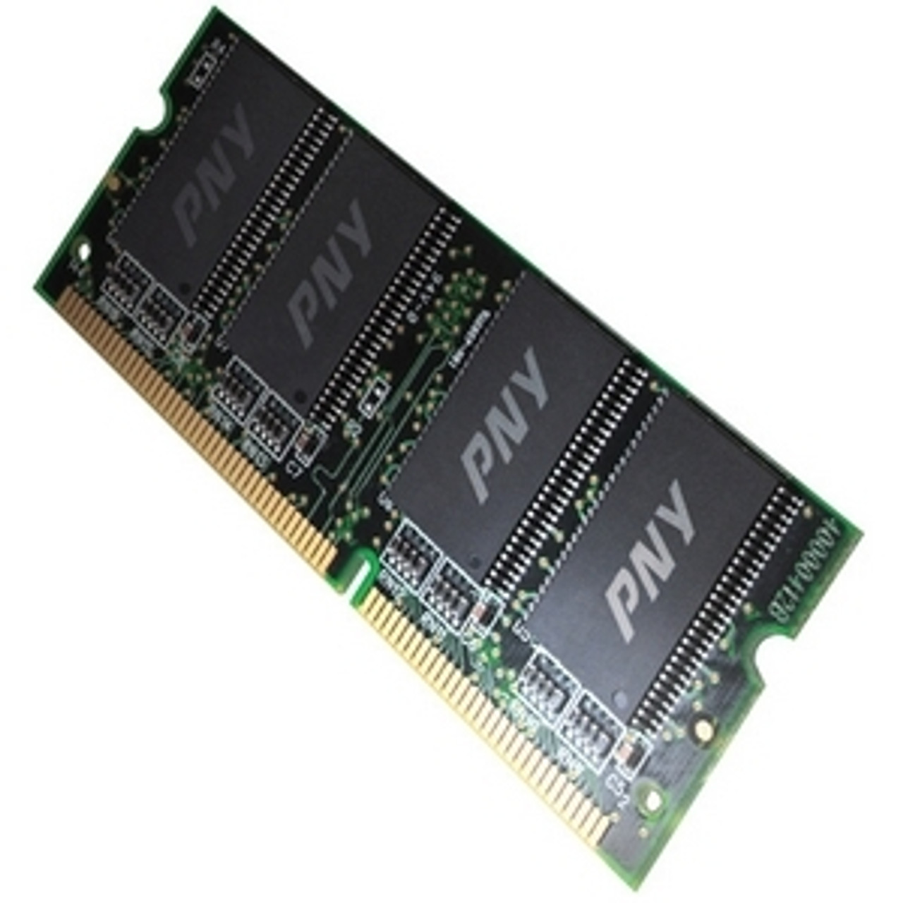 6416ESWM PNY 128MB PC100 100MHz non-ECC Unbuffered CL2 144-Pin SoDimm Memory Module