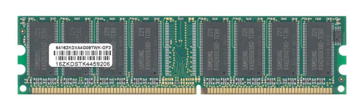 6416ZKDXA4G09TWK-OF3 PNY 128MB PC2100 DDR-266MHz non-ECC Unbuffered CL2.5 184-Pin DIMM 2.5V Memory Module