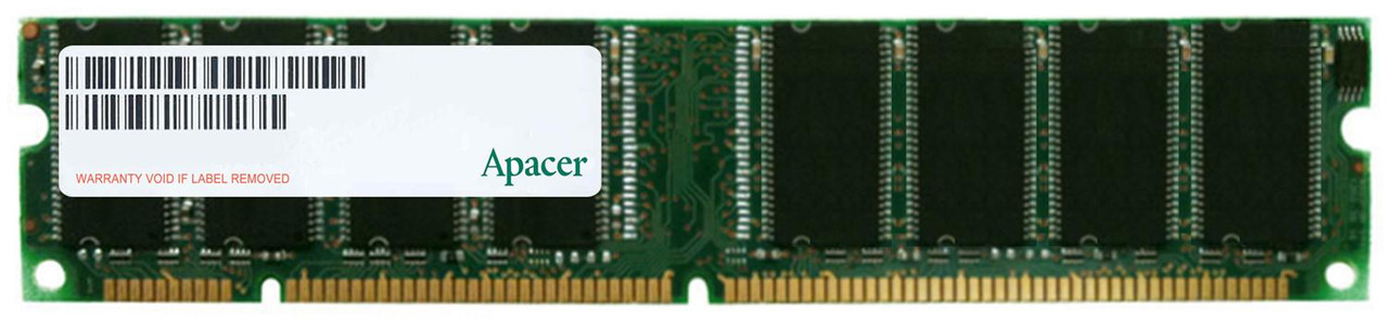 71.84350.115 Apacer 256MB PC133 133MHz non-ECC Unbuffered CL3 168-Pin DIMM Memory Module