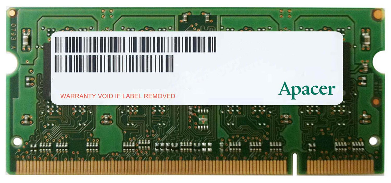 75.963AR.G040C Apacer 512MB PC2-5300 DDR2-667MHz non-ECC Unbuffered CL5 200-Pin SoDimm Single Rank Memory Module