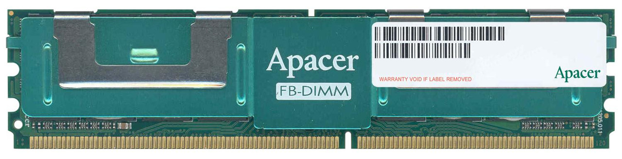 75.CA2AL.G00 Apacer 8GB PC2-5300 DDR2-667MHz ECC Fully Buffered CL5 240-Pin DIMM Dual Rank Memory Module