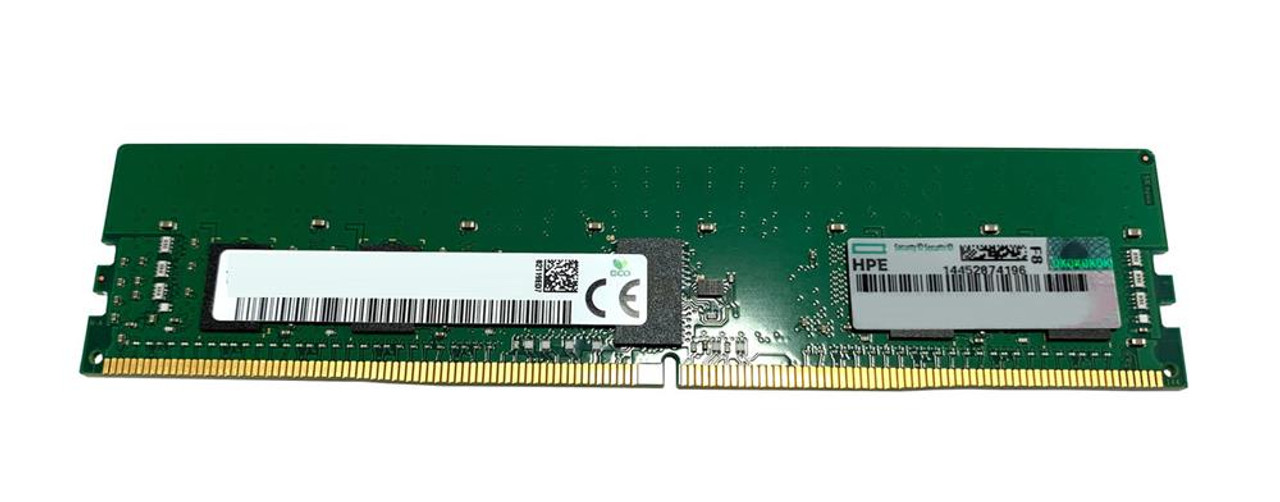 815097-B21-ACC HPE 8GB PC4-21300 DDR4-2666MHz Registered ECC CL19 288-Pin DIMM 1.2V Single Rank Memory Module