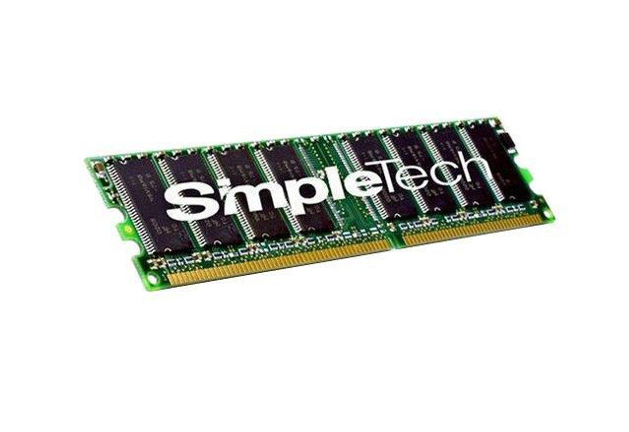 90000-20918-002 SimpleTech 256MB PC133 133MHz ECC Unbuffered CL3 168-Pin DIMM Memory Module