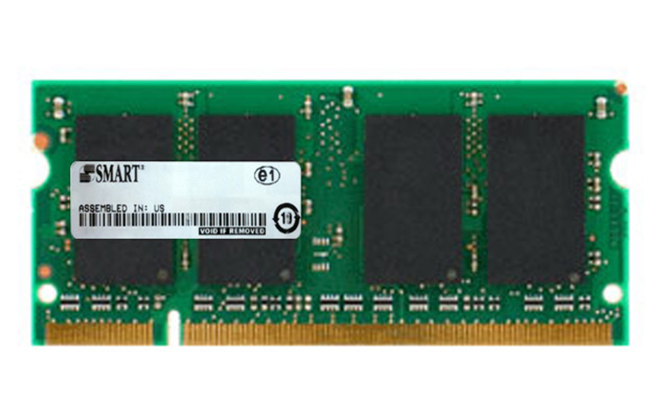 91.49V29.002-A Smart Modular 512MB PC2700 DDR-333MHz non-ECC Unbuffered CL2.5 200-Pin SoDimm Memory Module
