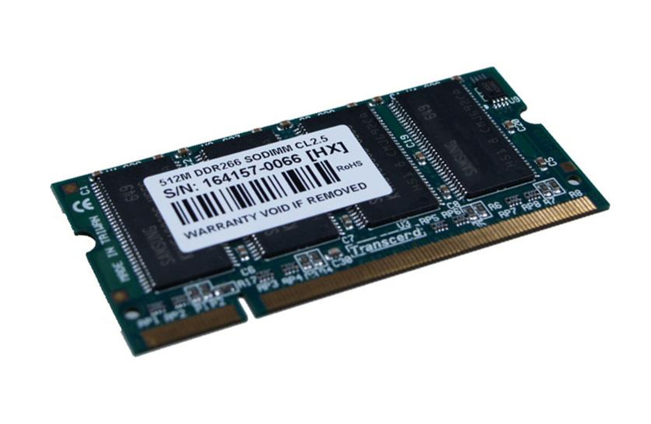 96SD-512M266NN-TR2 Advantech 512MB PC2100 DDR-266MHz non-ECC Unbuffered CL2.5 200-Pin SoDimm 2.5V Memory Module