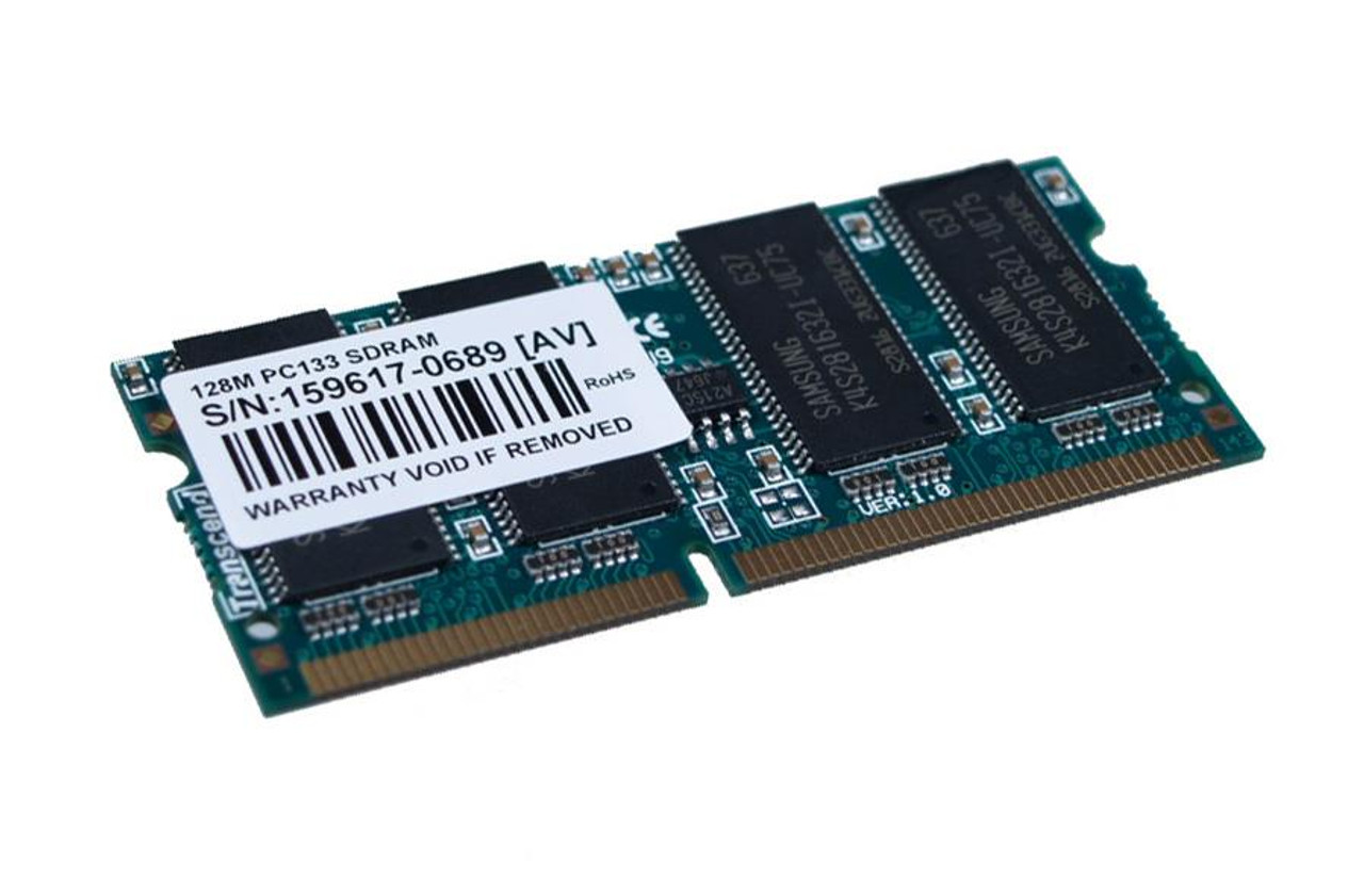 96SS-128M133NN-TR Advantech 128MB PC133 133MHz CL3 non-ECC Unbuffered 144-Pin SoDimm Memory Module