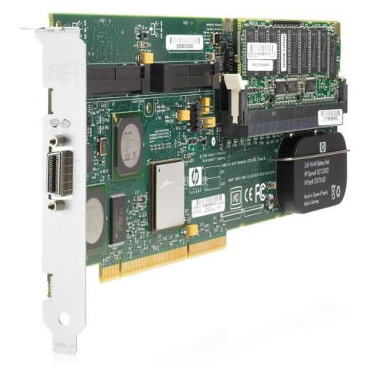012336-000 HP Smart Array P600 PCI-X 8-Channel 64-Bit SAS RAID Controller Card with 256MB Battery Backed Write Cache