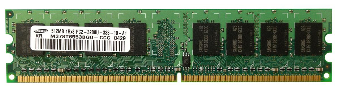 A0375073-PE Edge 512MB PC2-3200 DDR2-400MHz non-ECC Unbuffered CL3 240-Pin DIMM Memory Module for Dell Dimension 8400