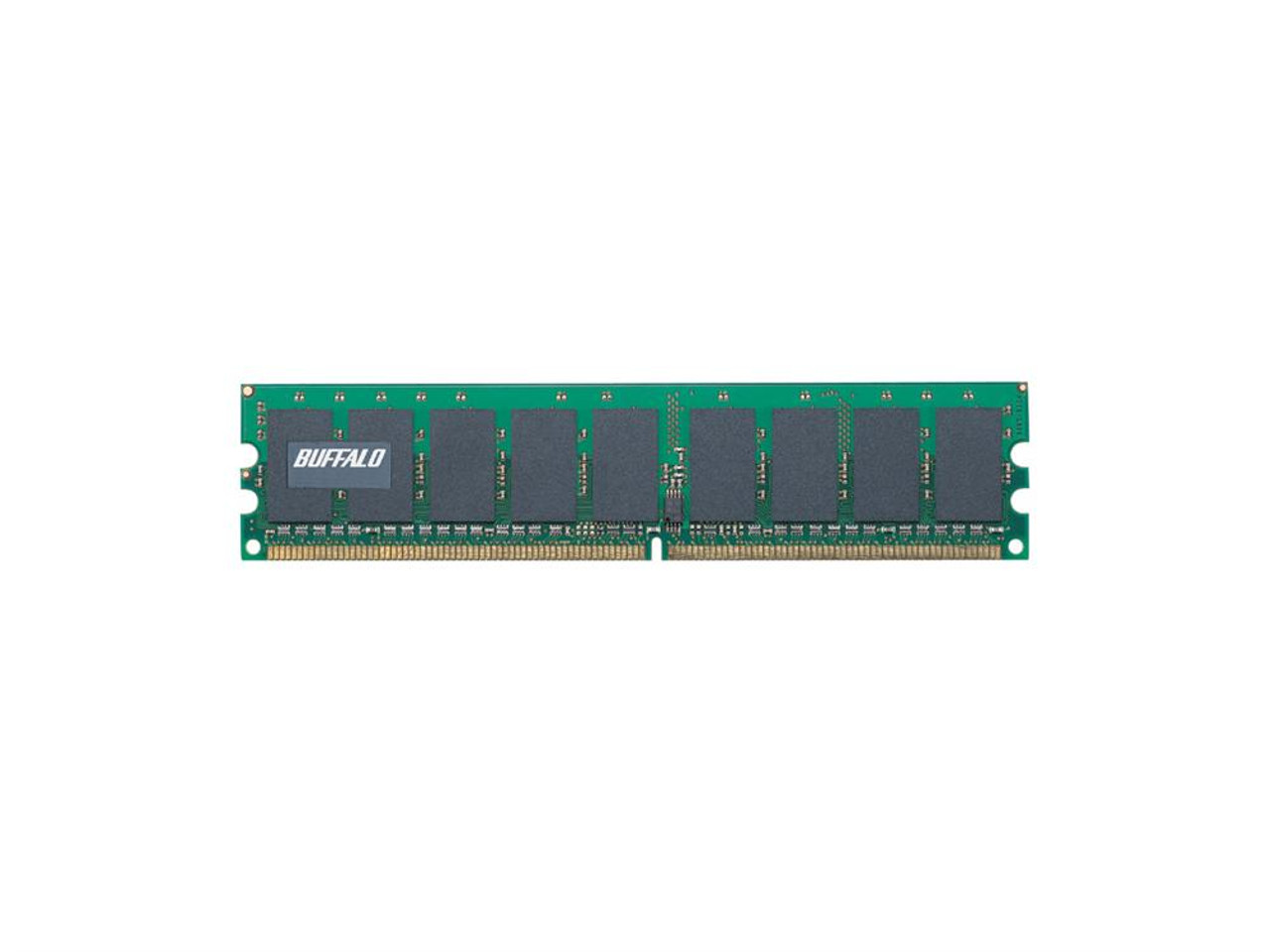 A2U533-E512M Buffalo TechWorks 512MB PC2-4200 DDR2-533MHz ECC Unbuffered CL4 240-Pin DIMM Dual Rank Memory Module