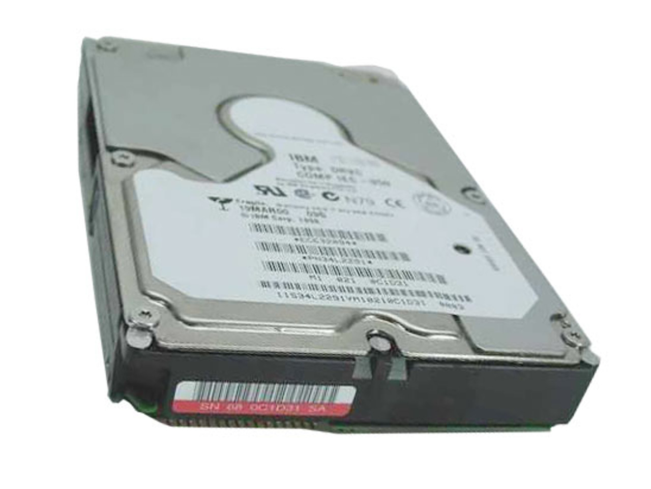 17P6640 IBM 36.4GB 10000RPM Ultra-160 SCSI 80-Pin 4MB Cache 3.5-inch Internal Hard Drive