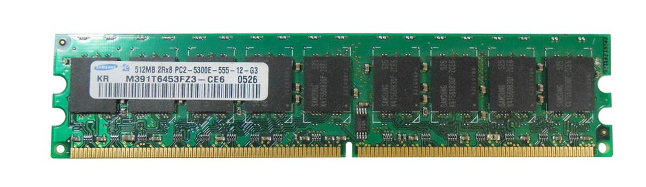 AAH5300DDR2/512 Memory Upgrades 512MB PC2-5300 DDR2-667MHz non-ECC Unbuffered CL5 240-Pin DIMM Dual Rank Memory Module