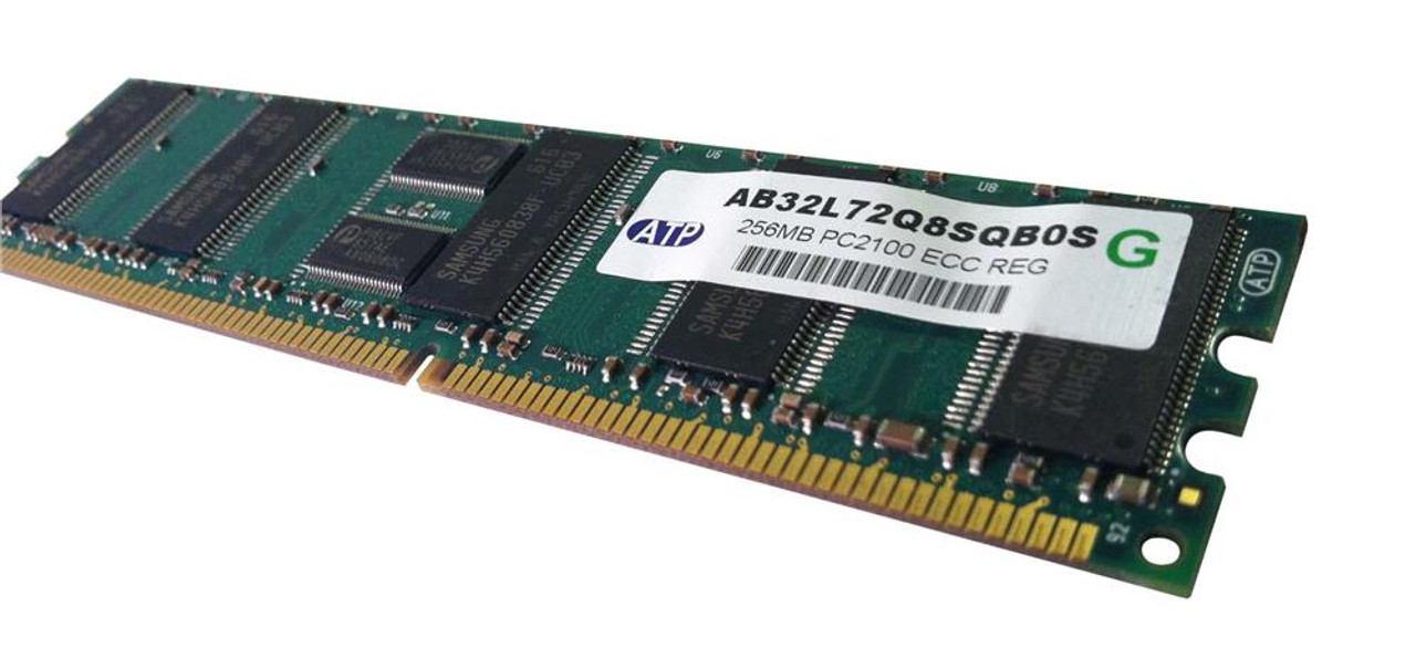 AB32L72Q8SQBOS ATP 256MB PC2100 DDR-266MHz Registered ECC CL2.5 184-Pin DIMM 2.5V Memory Module