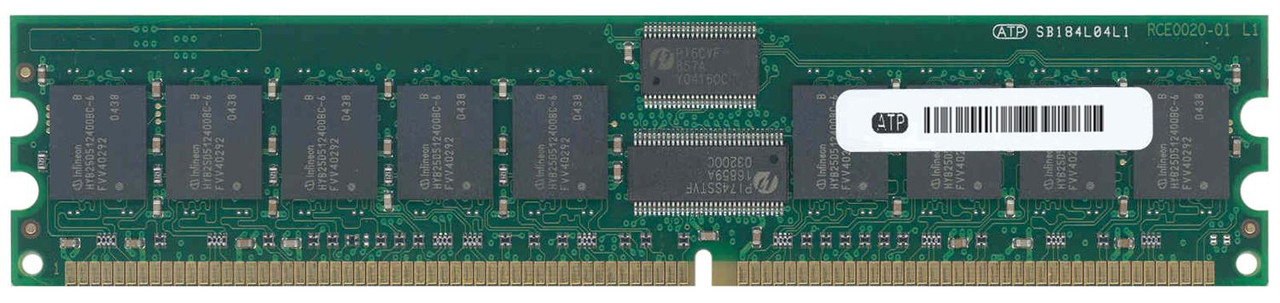 AB64L72Q8S8B0 ATP 512MB PC2100 DDR-266MHz Registered ECC CL2.5 184-Pin DIMM 2.5V Memory Module