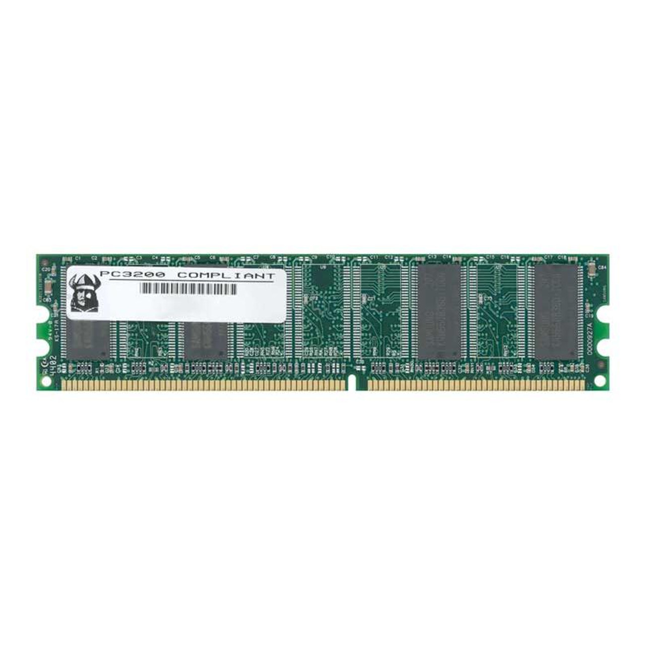 AC3200DDR/512 Viking 512MB PC3200 DDR-400MHz non-ECC Unbuffered CL3 184-Pin DIMM Memory Module