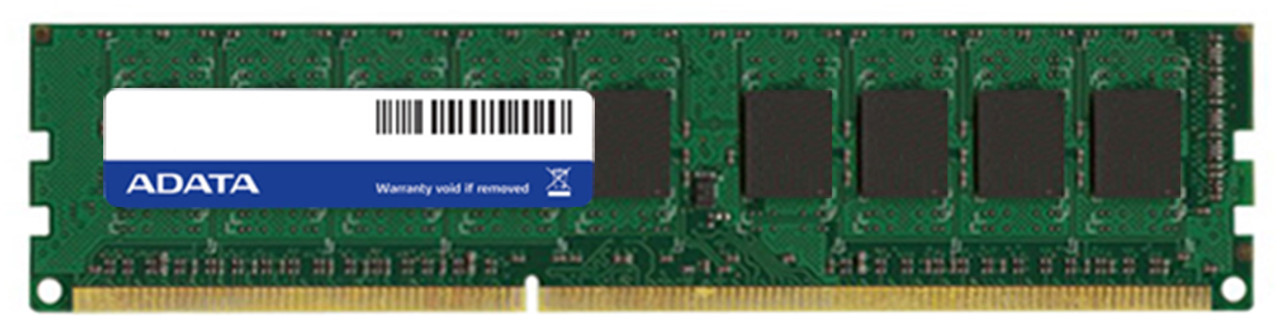 AD3R1333C8G9-B ADATA 8GB PC3-10600 DDR3-1333MHz ECC Registered CL9 240-Pin DIMM Quad Rank Memory Module