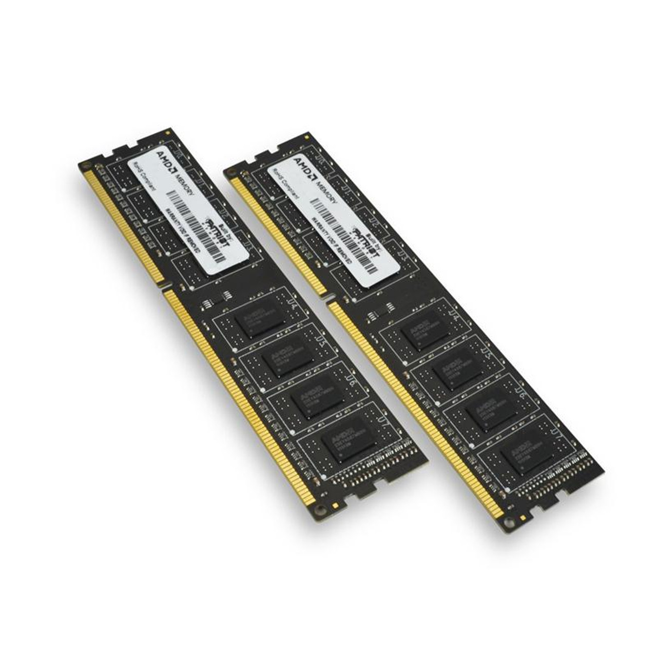 AE316G1339U2K Patriot AMD Entertainment Edition 16GB Kit (2 X 8GB) PC3-10600 DDR3-1333MHz non-ECC Unbuffered CL9 240-Pin DIMM Dual Rank Memory