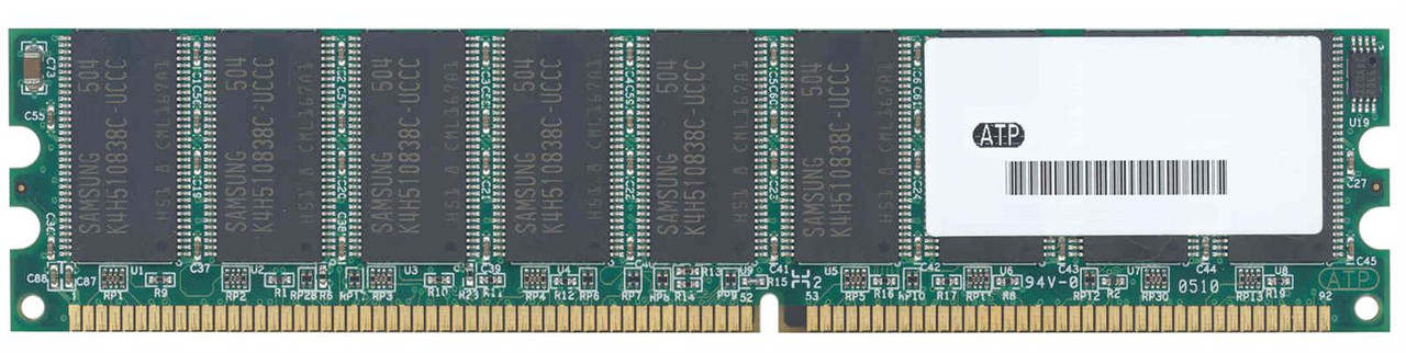 AG32L72C8SQB0S ATP 256MB PC2100 DDR-266MHz ECC Unbuffered CL2.5 184-Pin DIMM Memory Module