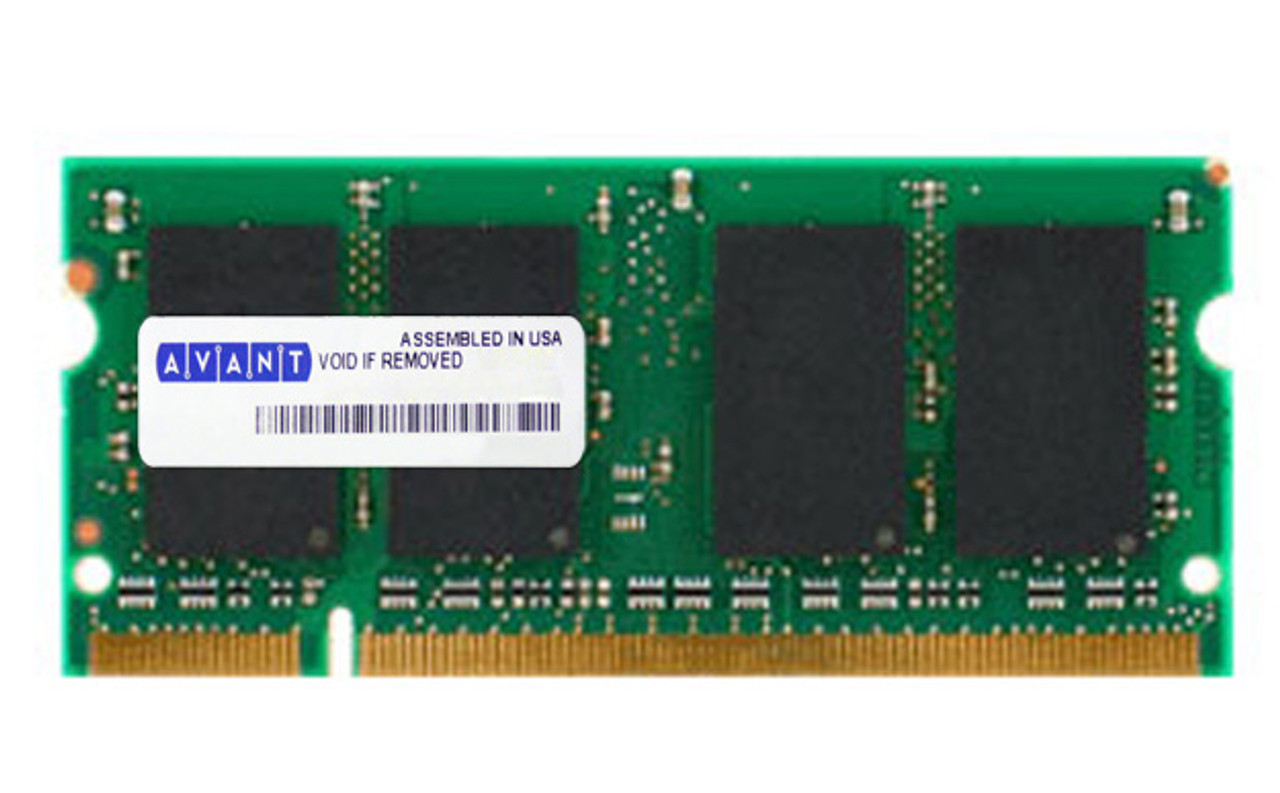 AVK6416U40C5266K2 Avant 128MB PC2100 DDR-266MHz non-ECC Unbuffered CL2.5 200-Pin SoDimm 2.5V Memory Module