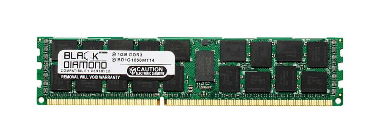 BD1G1066MTR14 Black Diamond 16GB PC3-8500 DDR3-1066MHz ECC Registered CL7 240-Pin DIMM Dual Rank Memory Module
