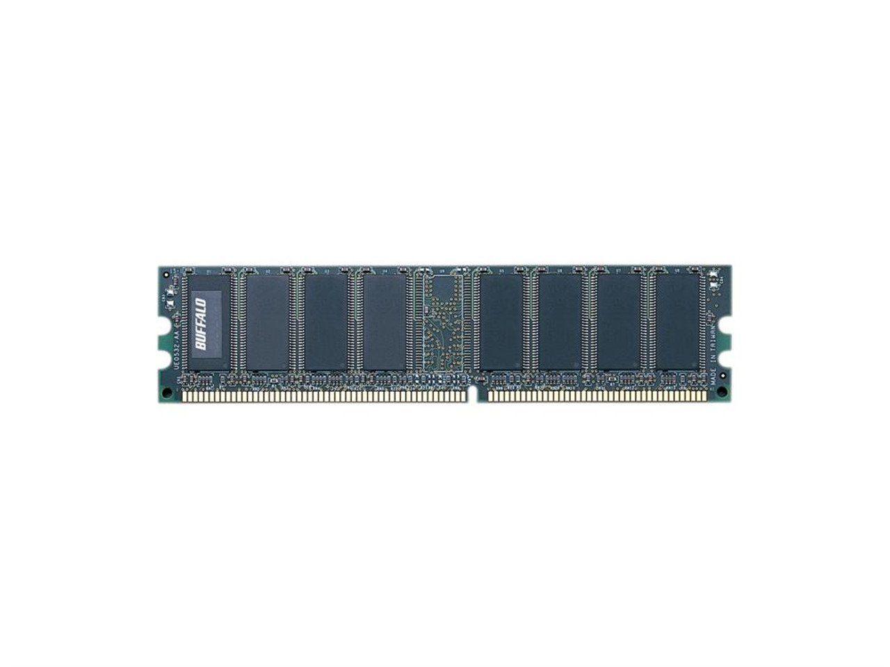 BF41A512MBR Buffalo 512MB PC2700 DDR-333MHz non-ECC Unbuffered CL2.5 184-Pin DIMM 2.5V Memory Module