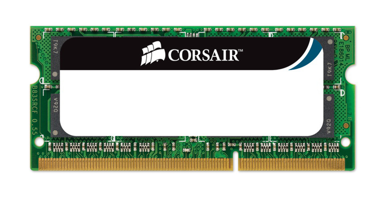C-VS512SDS400 Corsair 512MB PC3200 DDR-400MHz non-ECC Unbuffered CL3 200-Pin SoDimm 2.5V Memory Module
