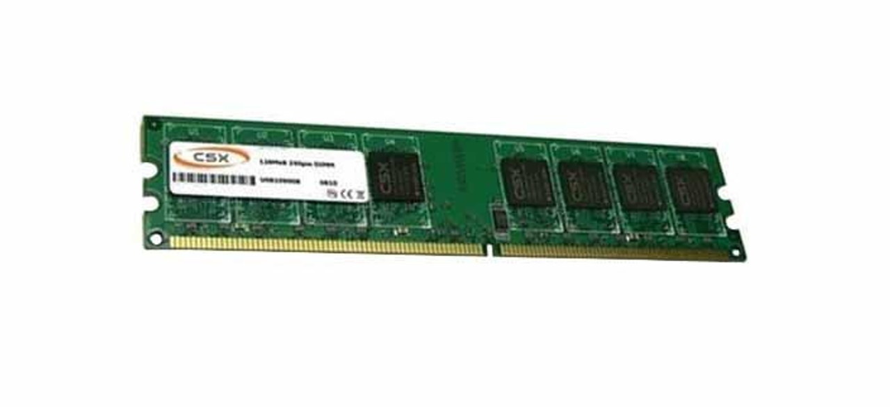 CSXO-D2-LO-667-64X8-512 CSX 512MB PC2-5300 DDR2-667MHz non-ECC Unbuffered CL5 240-Pin DIMM Single Rank Memory Module