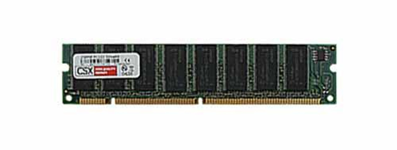 CSXO-PC133-LO-32X8-256 CSX 256MB PC133 133MHz non-ECC Unbuffered CL3 168-Pin DIMM Memory Module