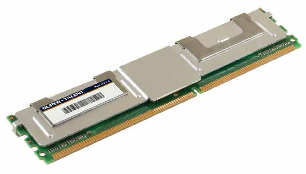 D2-6FB8GH Super Talent 8GB PC2-5300 DDR2-667MHz ECC Fully Buffered CL5 240-Pin DIMM Dual Rank Memory Module