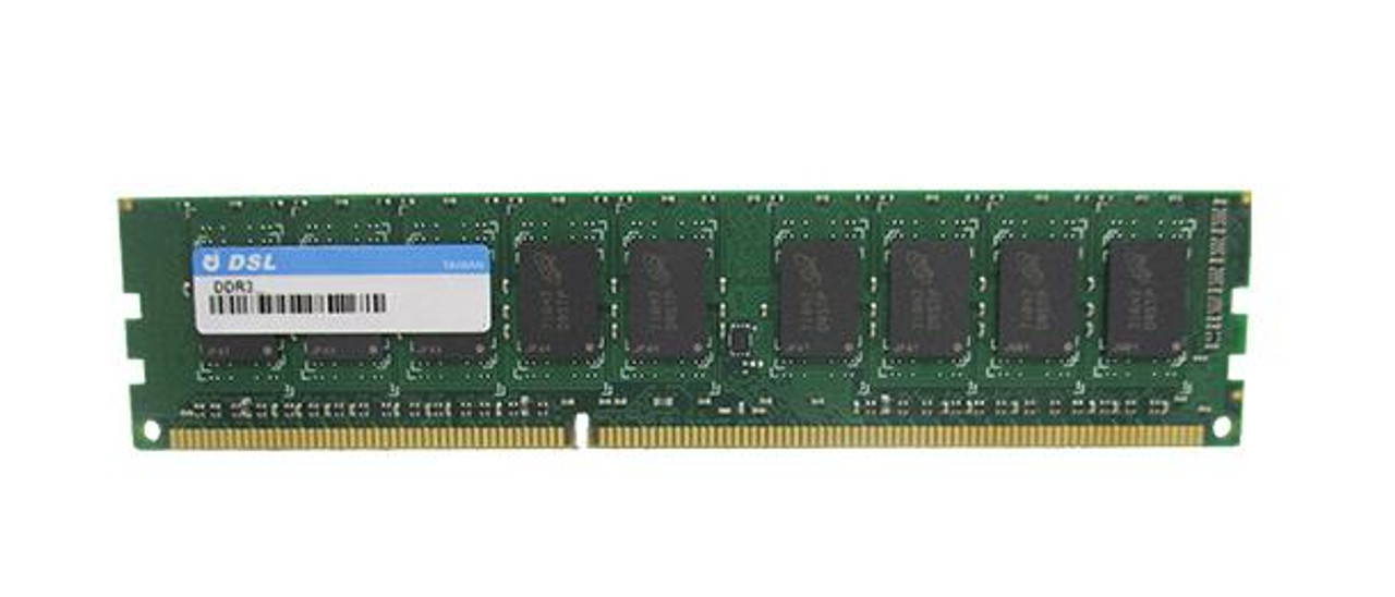 D3EM12082XH10AA DSL 8GB PC3-14900 DDR3-1866MHz ECC Unbuffered CL13 240-Pin DIMM Dual Rank Memory Module