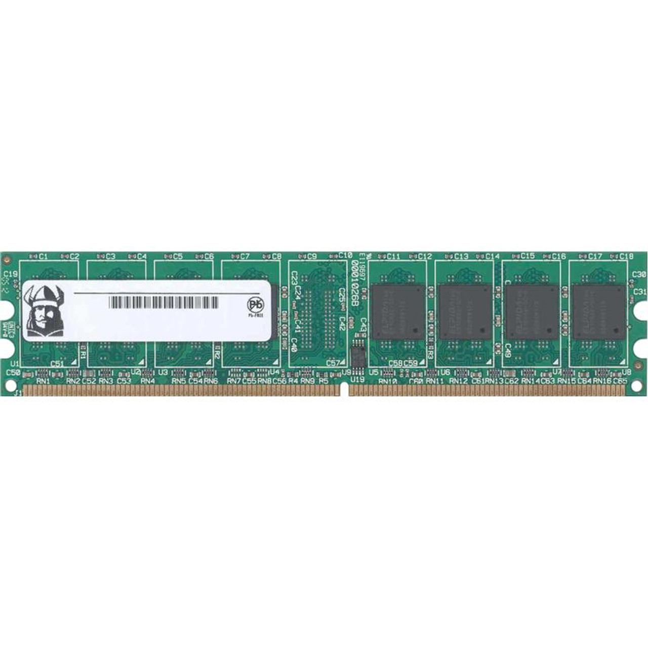 DDR232X64SOD4200 Viking 256MB PC2-4200 DDR2-533MHz non-ECC Unbuffered CL4 200-Pin SoDimm Memory Module