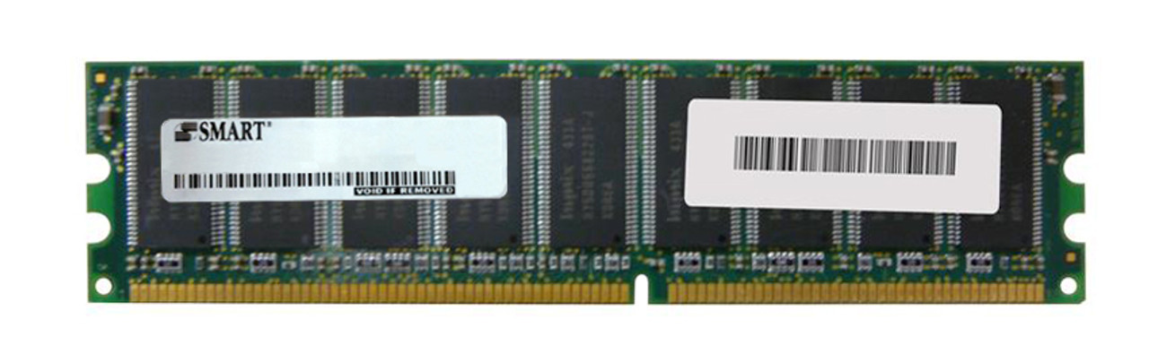 DE773X-A Smart Modular 256MB PC3200 DDR-400MHz ECC Unbuffered CL3 184-Pin DIMM Memory Module