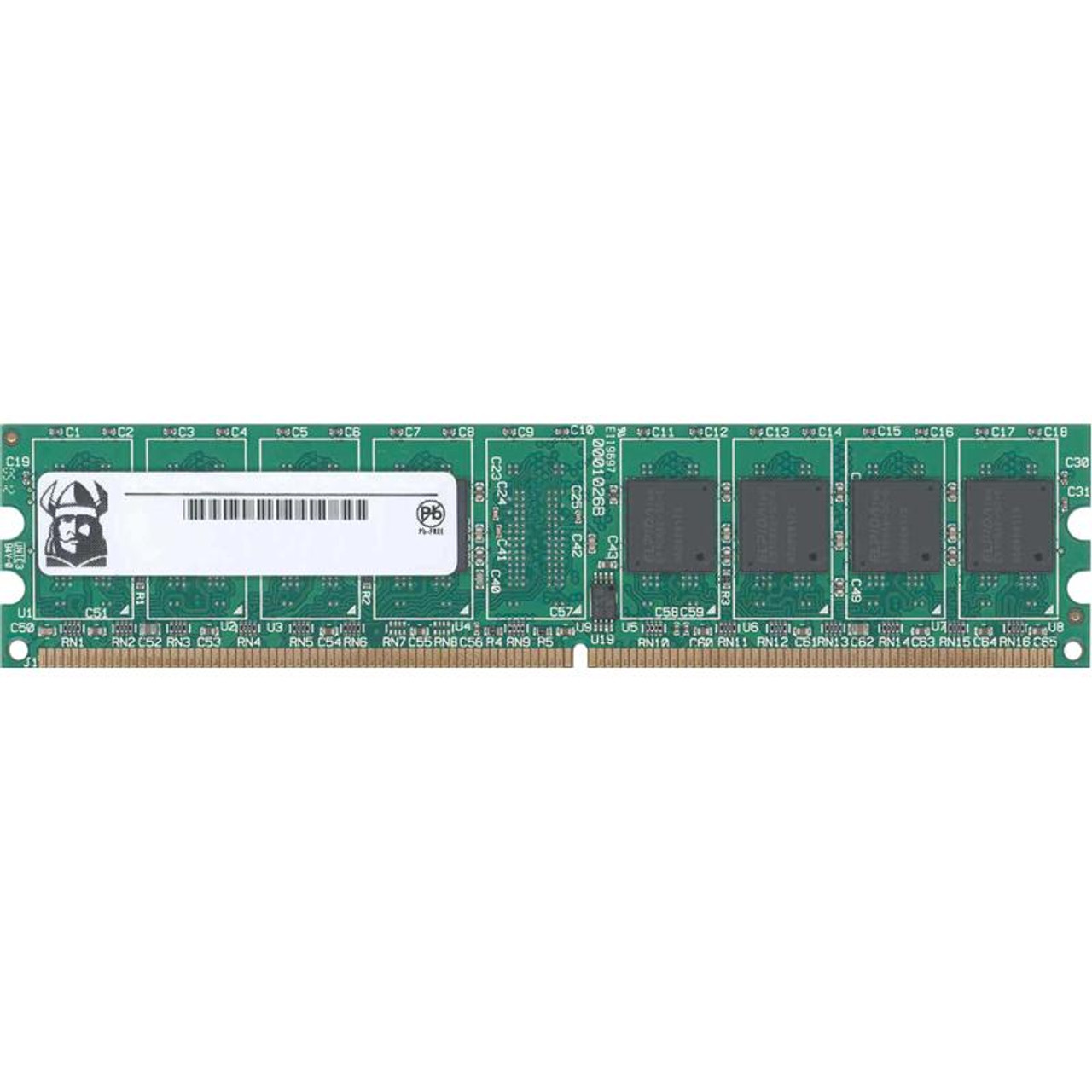 DFI3264DDR2 Viking 256MB PC2-3200 DDR2-400MHz non-ECC Unbuffered CL3 240-Pin DIMM Memory Module