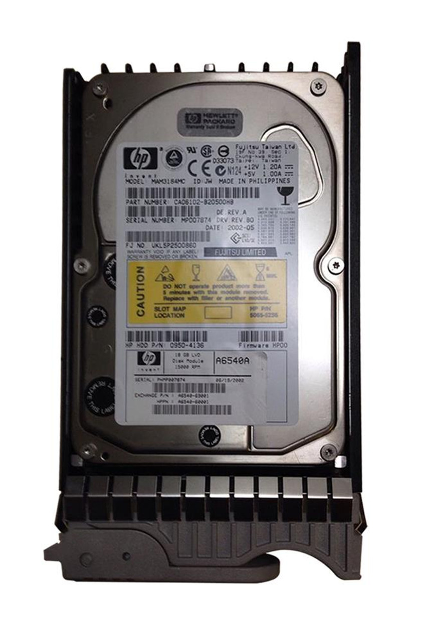 ２セット以上購入で、おまけ１本 HP/Compaq 188122-B22 18GB 15000 RPM