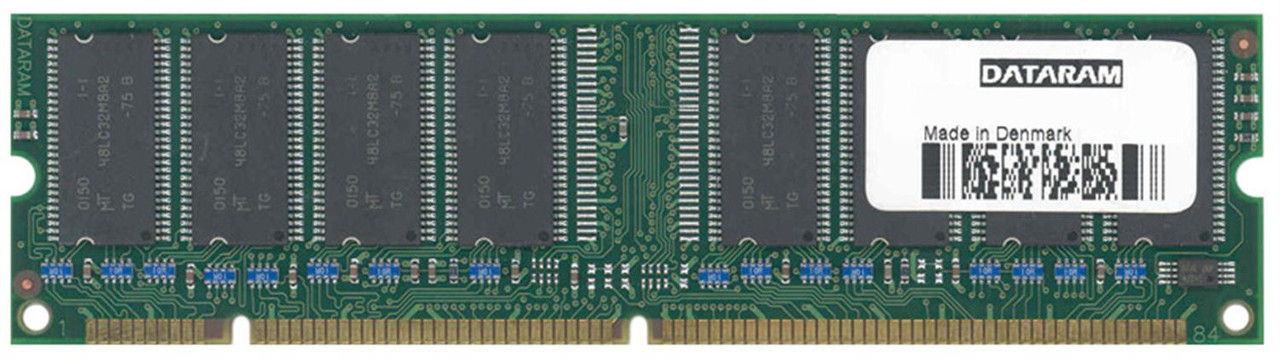 DRF256X1 Dataram 256MB PC133 133MHz non-ECC Unbuffered CL3 168-Pin DIMM Memory Module